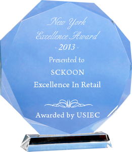 Sckoon selected for 2013 New York Excellence Award by USIEC