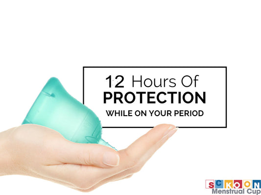 SckoonCup BEGINNER's CHOICE Menstrual Cup, Made in USA FDA Approved, Organic Cotton Pouch - Balance - SckoonCup