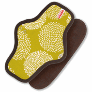 Organic Cotton Cloth Menstrual Pad No Leak Snap-on Type: Fireworks Moegi - SckoonCup