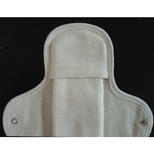 Organic Reusable Cloth Menstrual Pads No-Leak Type Day Size (Plum) - SckoonCup