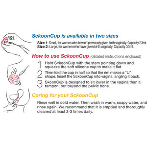 SckoonCup BEGINNER CHOICE Menstrual Cup, Made in USA FDA Approved, Organic Cotton Pouch- Harmony - SckoonCup