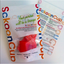 SckoonCup BEGINNER's CHOICE Menstrual Cup, Made in USA FDA Approved, Organic Cotton Pouch- Sunrise - SckoonCup