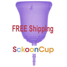 SckoonCup - Menstrual Cup: Purple Size 2 - Shipping - SckoonCup