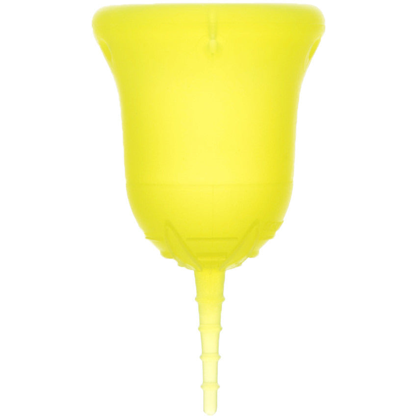 SckoonCup BEGINNER's CHOICE Menstrual Cup, Made in USA FDA Approved, Organic Cotton Pouch- Sunrise - SckoonCup