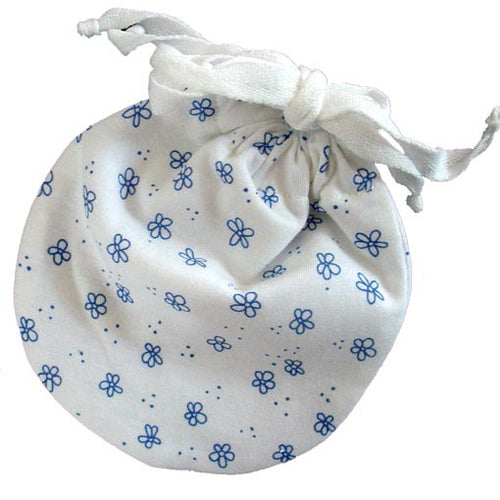 Leak-proof Carry Pouch for Organic Cloth Menstrual Pads (Jasmine) - SckoonCup